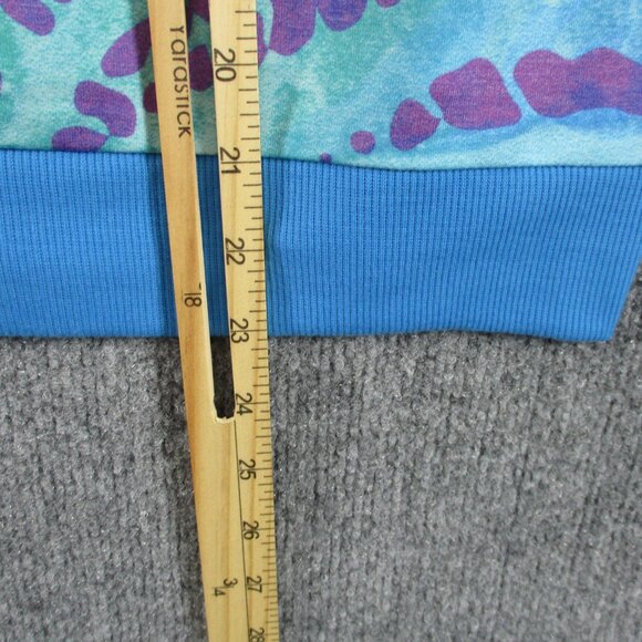 Disney Pandora Sweater Womens Small Blue Purple Pull Over Hoodie Animal Kingdom - Picture 10 of 11